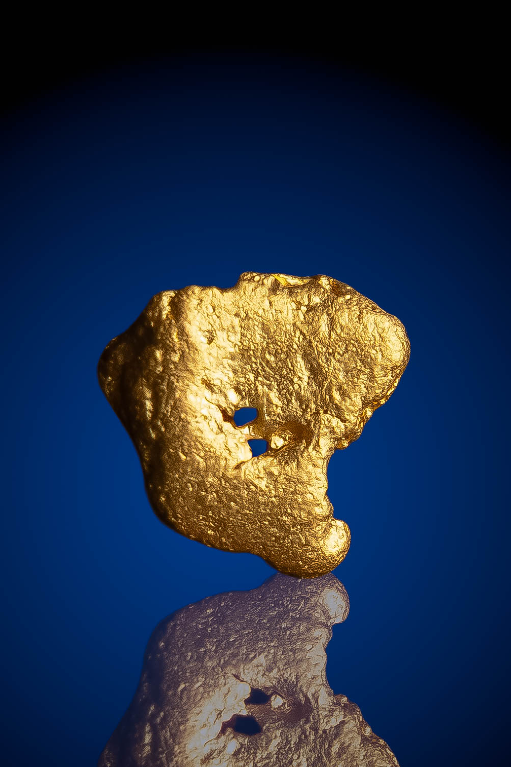 Lustrous, Exceptional Natural Gold Nugget - Australia - 1.74 grams (image for) Lustrous, Exceptional Natural Gold Nugget - Australia - 1.74 grams
